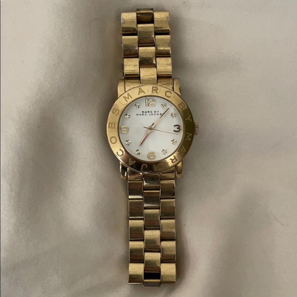 Gold Marc by Marc Jacobs watch